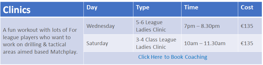 Clinic Schedule