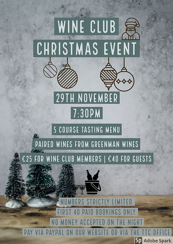 Wine Club Christmas Event